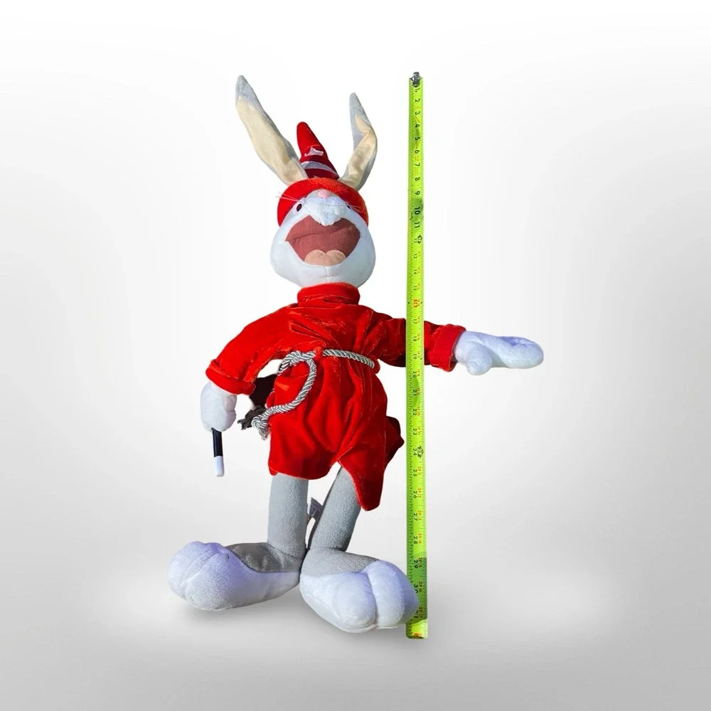Vintage Bugs Bunny Wizard Plush Toy Warner Bros. Six‎ Flags Exclusive rare